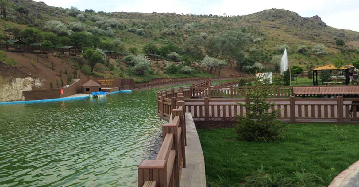 Ahşap kompozit Korkuluk