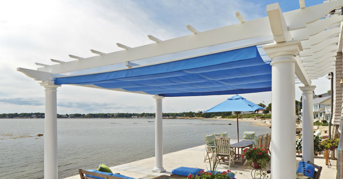 Ahşap kompozit Pergola